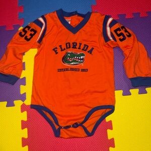 Like new Florida gators longsleeve onesie